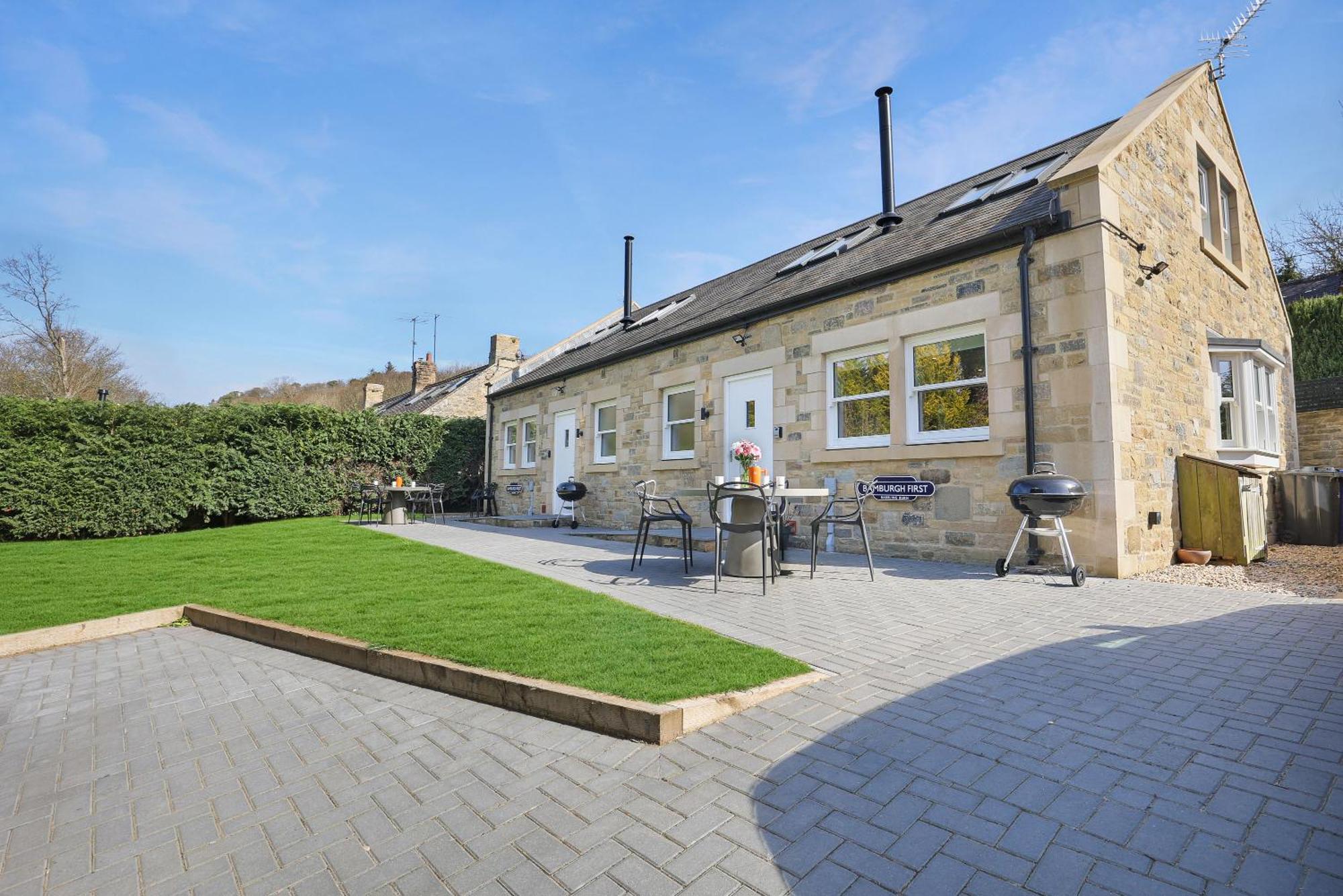 Babbling Burn Cottage - North East Escapes Bamburgh Exteriör bild