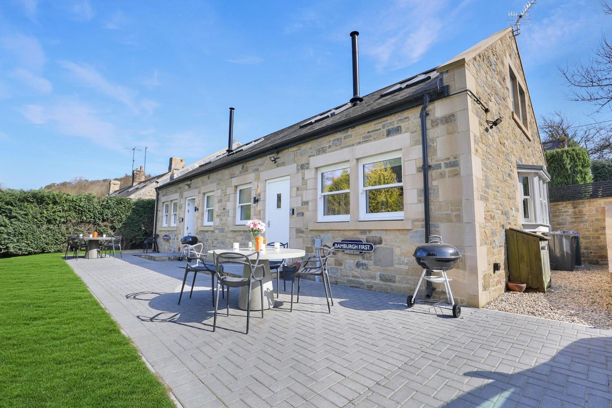 Babbling Burn Cottage - North East Escapes Bamburgh Exteriör bild